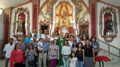 El Arzobispo de Rabat visita La Iglesia de  María Auxiliadora. 