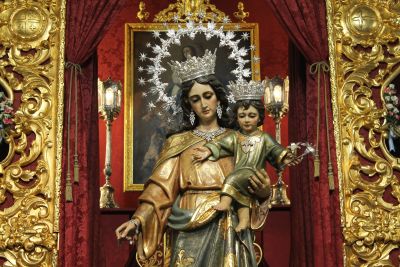 Festividad de La Inmaculada Concepción  en La Archicofradía de María Auxiliadora de La Palma del Condado 